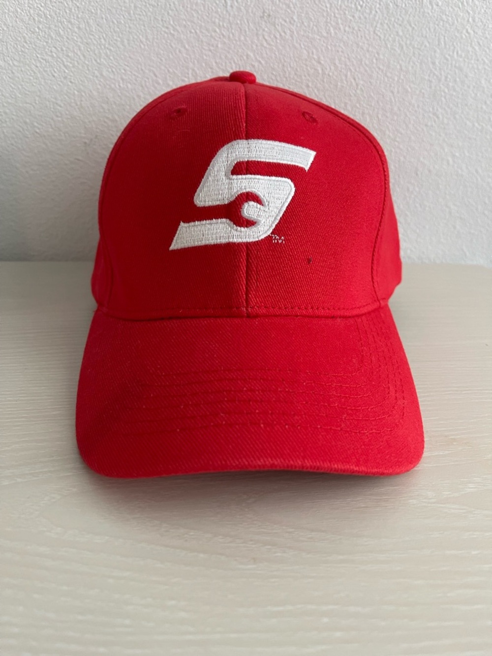 💃 SNAP-ON Tools Racing Men’s Red Logo Baseball Cap NWOT